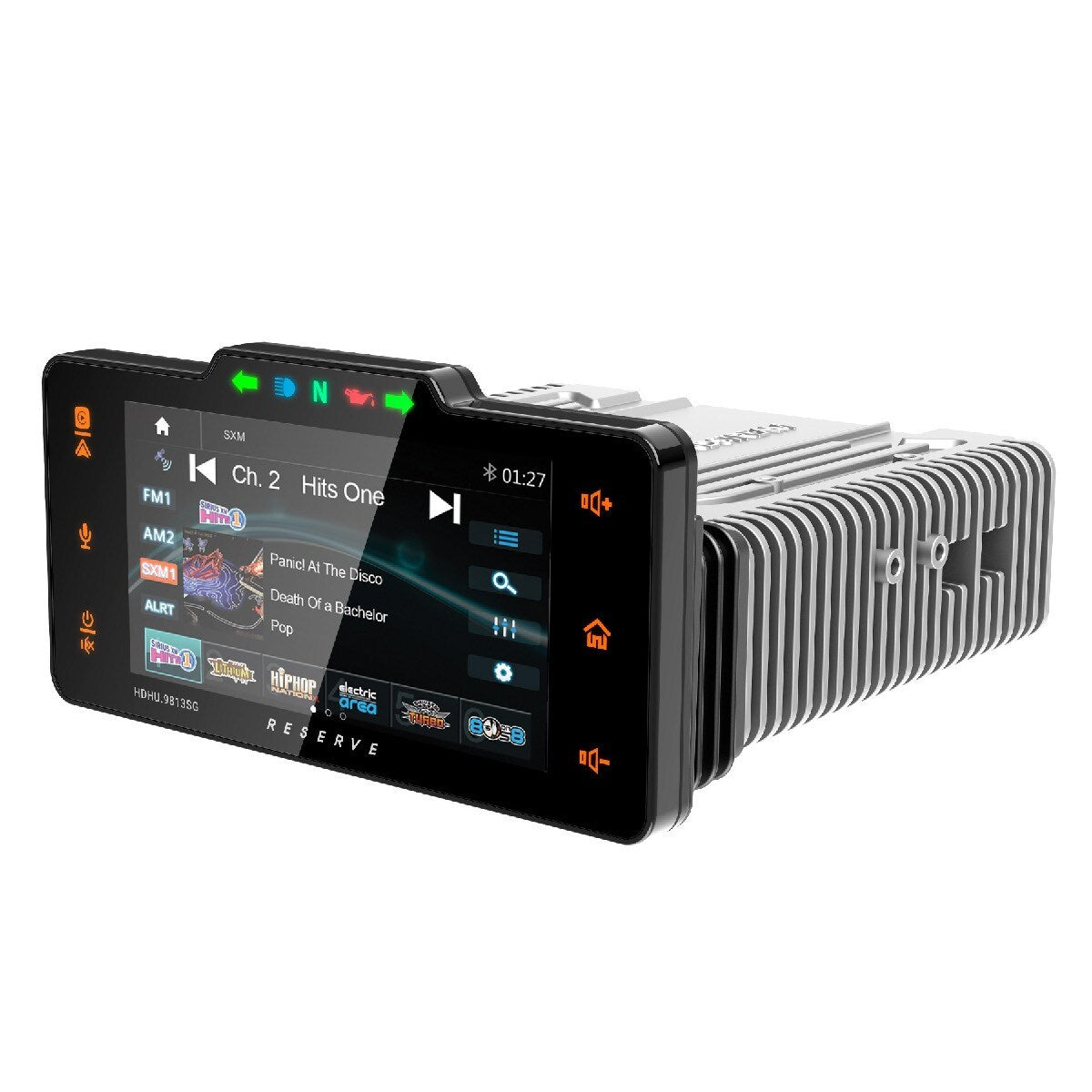 SOUNDSTREAM RESERVE PLUG-N-PLAY HARLEY DAVIDSON 98-13 STREET GLIDE RECEIVER WITH APPLE CARPLAY AND ANDROID AUTO (HDHU.9813SG)