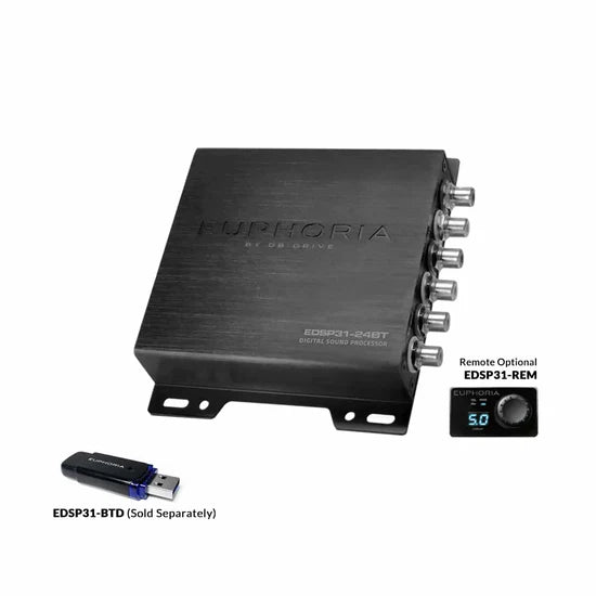 EUPHORIA 31 BAND DSP W/APP CAPABILITY 2 IN 4 OUT (EDSP31-24BT)
