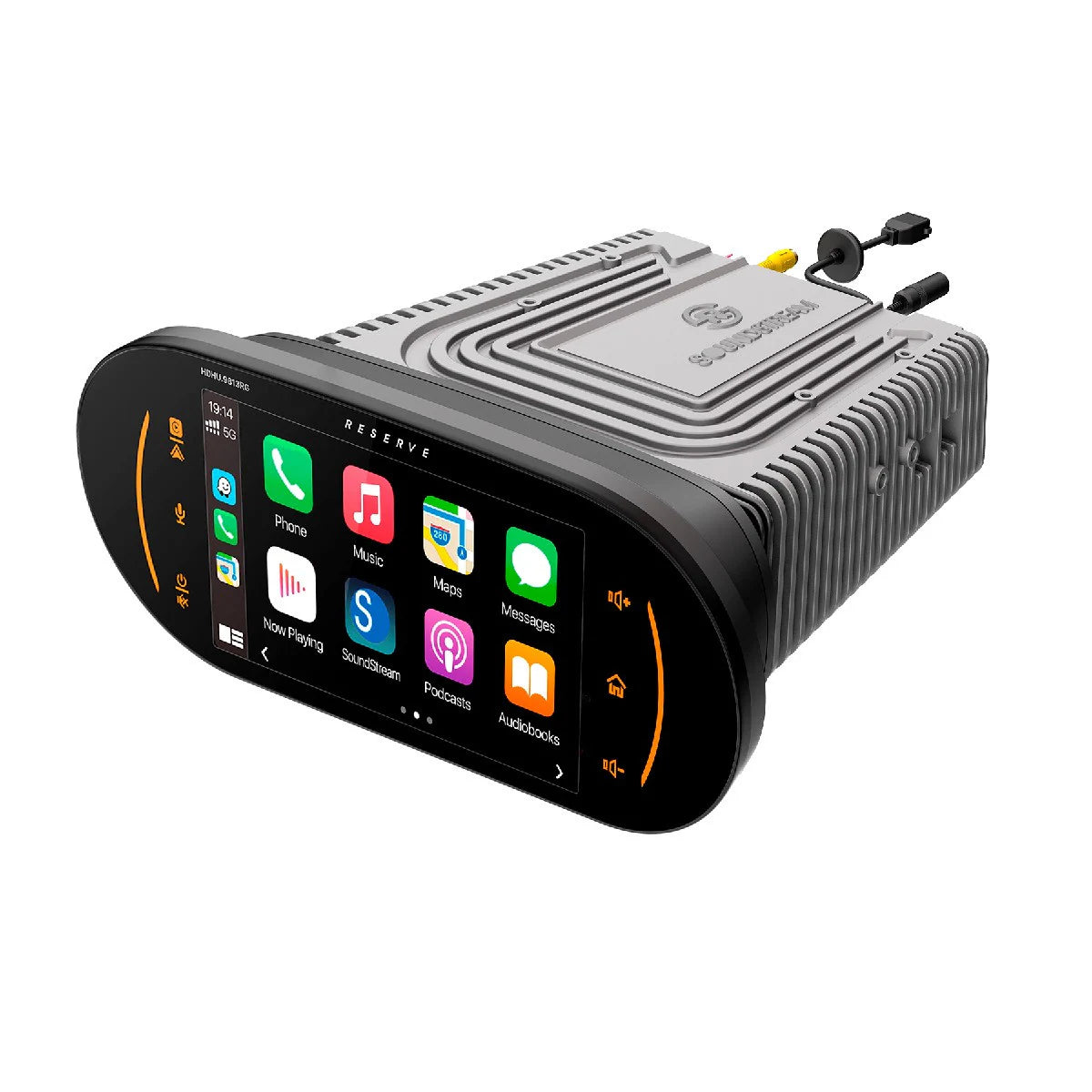 SOUNDSTREAM RESERVE PLUG-N-PLAY HARLEY DAVIDSON 98-13 ROAD GLIDE RECEIVER WITH CARPLAY AND ANDROID AUTO (HDHU.9813RG)