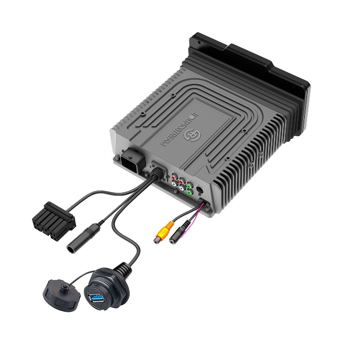 SOUNDSTREAM RESERVE PLUG-N-PLAY HARLEY DAVIDSON 98-13 STREET GLIDE RECEIVER WITH APPLE CARPLAY AND ANDROID AUTO (HDHU.9813SG)