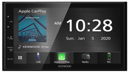 KENWOOD 6.8" DOUBLE DIN WITH APPLE CARPLAY AND ANDROID AUTO SIRIUSXM READY (DMX5020S)