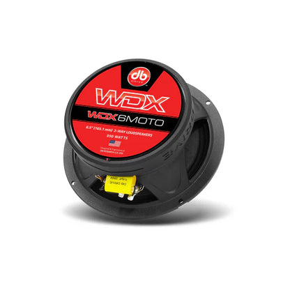 DB DRIVE 350 WATT 6.5" 2 WAY LOUDSPEAKER FOR MOTORCYCLES (WDX6MOTO)