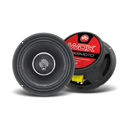 DB DRIVE 350 WATT 6.5" 2 WAY LOUDSPEAKER FOR MOTORCYCLES (WDX6MOTO)